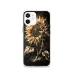 Dark Sunflower iPhone Case | Nature Art - Image 13