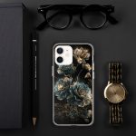 Dark Succulent Cluster iPhone Case | Nature Art - Image 81