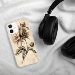 Peony Botanical iPhone Case | Nature Art - Image 109