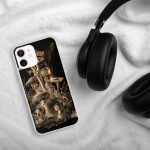 Dark Forest Mushroom Cluster iPhone Case | Nature Art - Image 82