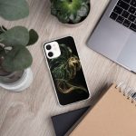 Dark Monstera Leaf iPhone Case | Nature Art - Image 83