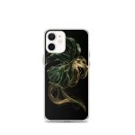Dark Monstera Leaf iPhone Case | Nature Art - Image 7