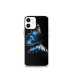 Dark Blue Morpho Butterfly iPhone Case | Nature Art - Image 7