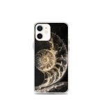 Dark Nautilus Shell iPhone Case | Nature Art - Image 7
