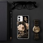 Dark Cherry Blossom iPhone Case | Nature Art - Image 72