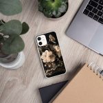 Dark Cherry Blossom iPhone Case | Nature Art - Image 74