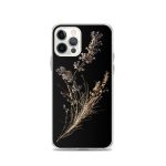 Dark Lavender Branch iPhone Case | Nature Art - Image 11