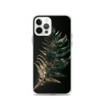 Dark Fern Frond iPhone Case | Nature Art - Image 11
