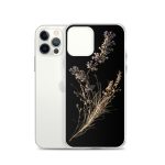 Dark Lavender Branch iPhone Case | Nature Art - Image 12