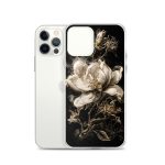 Dark Magnolia iPhone Case | Nature Art - Image 12