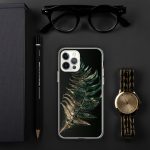Dark Fern Frond iPhone Case | Nature Art - Image 78