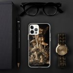 Dark Forest Mushroom Cluster iPhone Case | Nature Art - Image 78