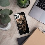 Dark Peony Botanical iPhone Case | Nature Art - Image 80