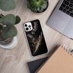 Dark Lavender Branch iPhone Case | Nature Art - Image 80