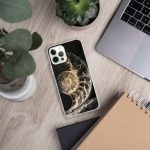 Dark Nautilus Shell iPhone Case | Nature Art - Image 80