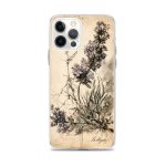 Lavender Branch iPhone Case | Nature Art - Image 10