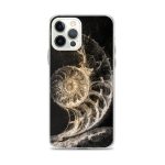 Dark Nautilus Shell iPhone Case | Nature Art - Image 9