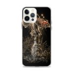 Dark Fly Agaric Mushroom iPhone Case | Nature Art - Image 9