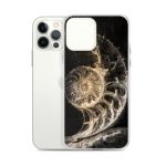 Dark Nautilus Shell iPhone Case | Nature Art - Image 10