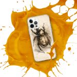 Golden Scarab Beetle iPhone Case | Nature Art - Image 77