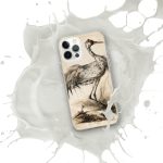 Crane iPhone Case | Nature Art - Image 75