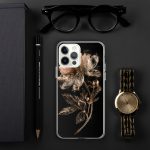 Dark Peony Botanical iPhone Case | Nature Art - Image 75