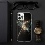 Dark Dragonfly iPhone Case | Nature Art - Image 75