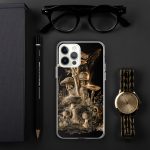 Dark Forest Mushroom Cluster iPhone Case | Nature Art - Image 75