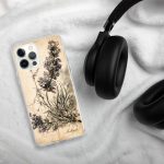 Lavender Branch iPhone Case | Nature Art - Image 76
