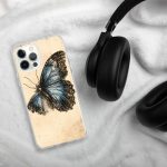 Blue Morpho Butterfly iPhone Case | Nature Art - Image 76