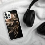 Dark Peony Botanical iPhone Case | Nature Art - Image 76
