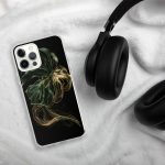 Dark Monstera Leaf iPhone Case | Nature Art - Image 76