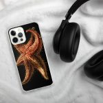 Dark Starfish iPhone Case | Nature Art - Image 76