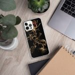 Dark Wild Rose iPhone Case | Nature Art - Image 77