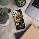 Dark Sunflower iPhone Case | Nature Art - Image 77