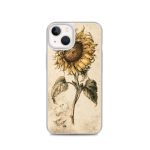 Sunflower Botanical iPhone Case | Nature Art - Image 21