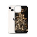 Dark Forest Mushroom Cluster iPhone Case | Nature Art - Image 22