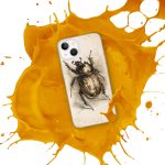 Golden Scarab Beetle iPhone Case | Nature Art - Image 95