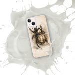 Golden Scarab Beetle iPhone Case | Nature Art - Image 93