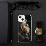 Dark Kingfisher iPhone Case | Nature Art - Image 93