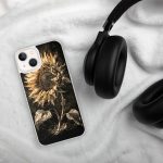 Dark Sunflower iPhone Case | Nature Art - Image 94