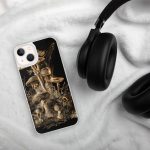 Dark Forest Mushroom Cluster iPhone Case | Nature Art - Image 94