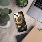 Dark Sunflower iPhone Case | Nature Art - Image 95