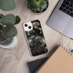 Dark Succulent Cluster iPhone Case | Nature Art - Image 95