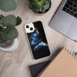Dark Blue Morpho Butterfly iPhone Case | Nature Art - Image 95