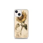 Sunflower Botanical iPhone Case | Nature Art - Image 15