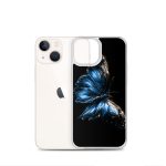 Dark Blue Morpho Butterfly iPhone Case | Nature Art - Image 16