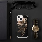 Dark Peony Botanical iPhone Case | Nature Art - Image 84