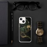 Dark Monstera Leaf iPhone Case | Nature Art - Image 84