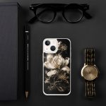 Dark Magnolia iPhone Case | Nature Art - Image 84